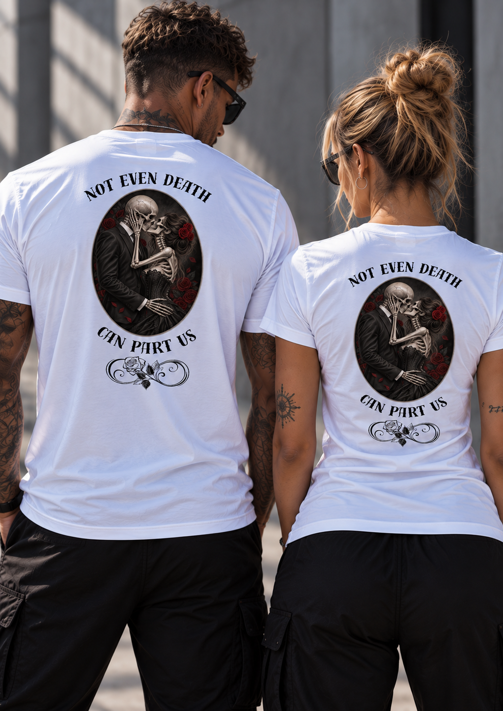 Unisex T-shirt "Not even death."