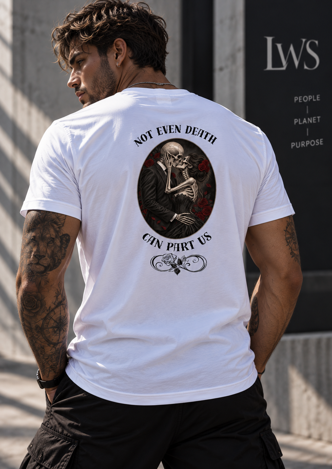 Unisex T-shirt "Not even death."