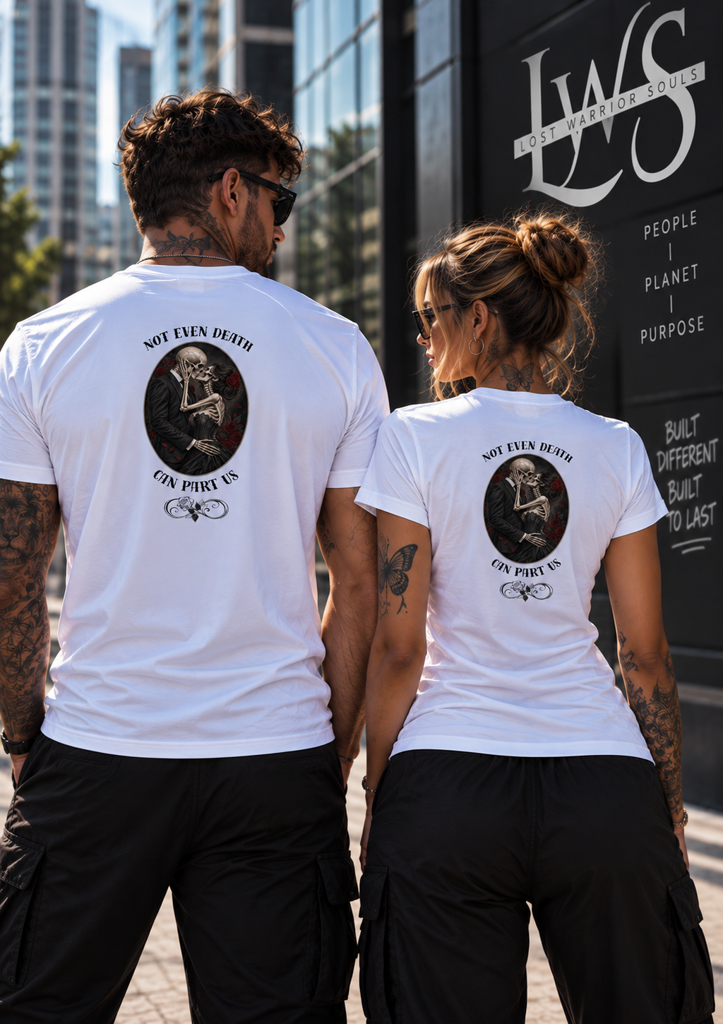 Unisex T-shirt "Not even death."