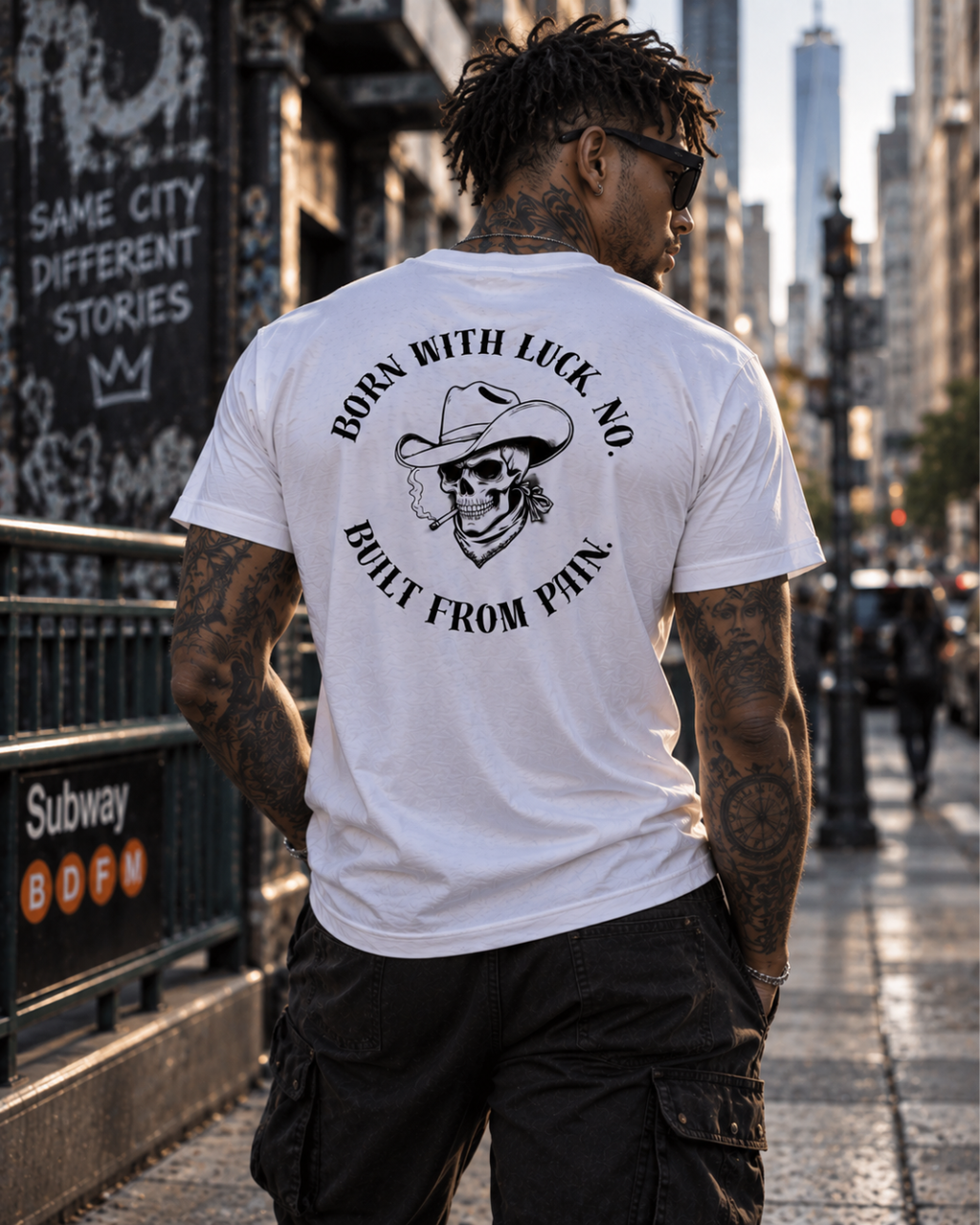 Unisex- Born vs Built T-shirt