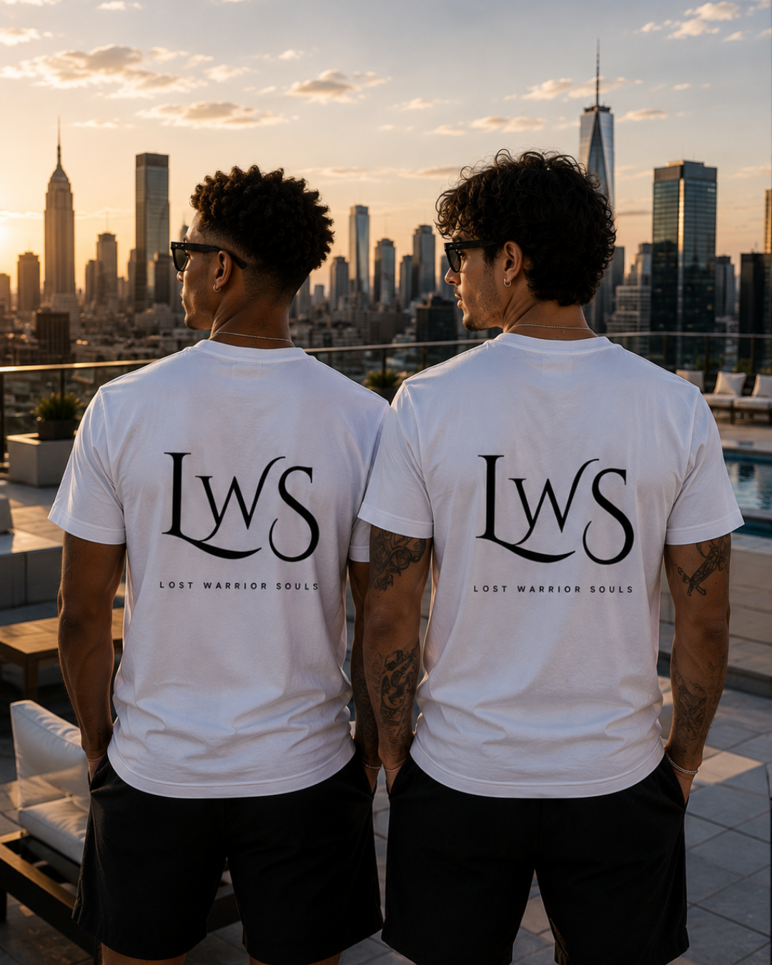 LWS Men's Lost warrior souls T-shirt