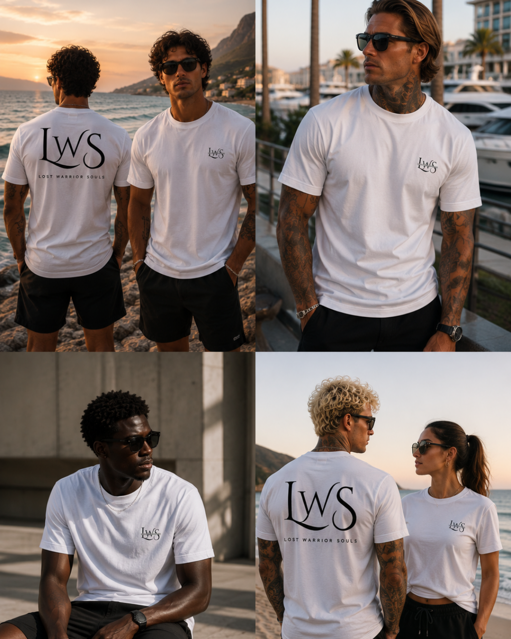 LWS Men's Lost warrior souls T-shirt