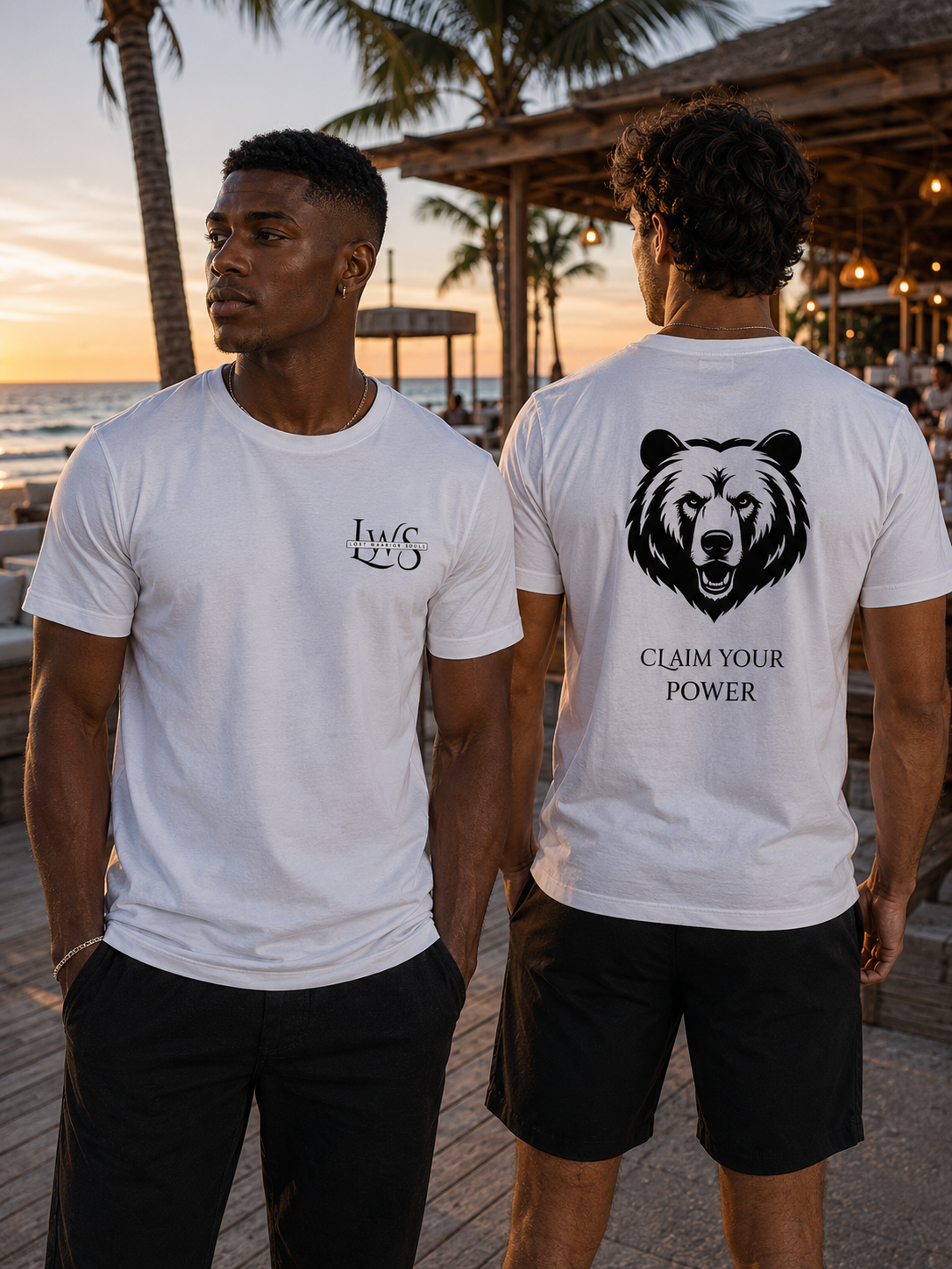LWS Men's Bear T-shirt