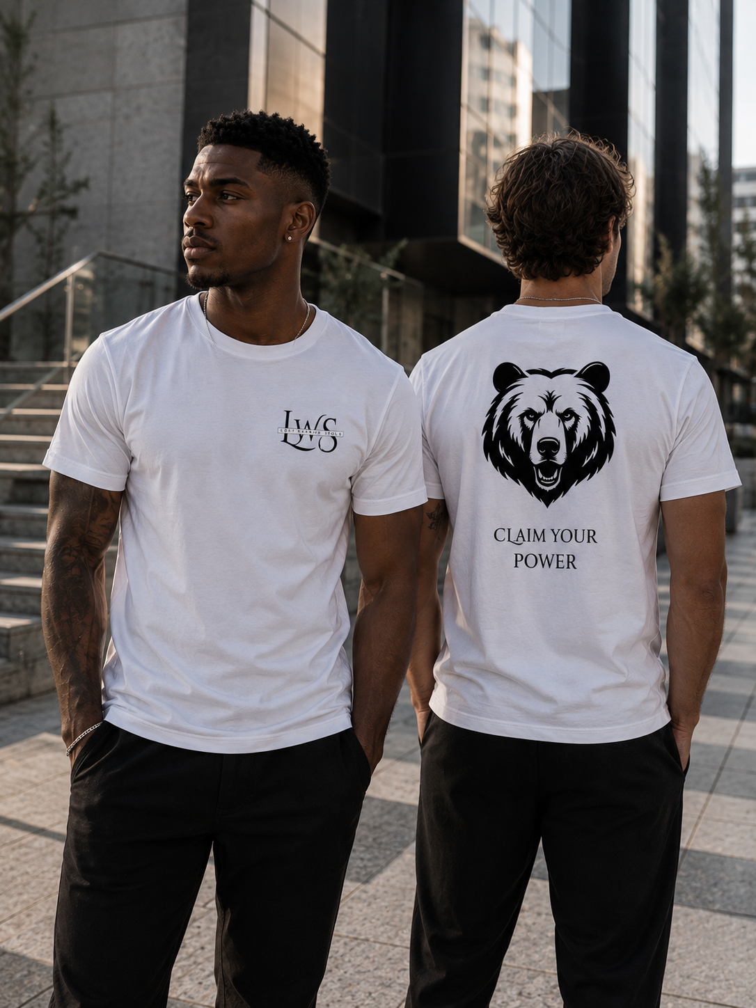 LWS Men's Bear T-shirt