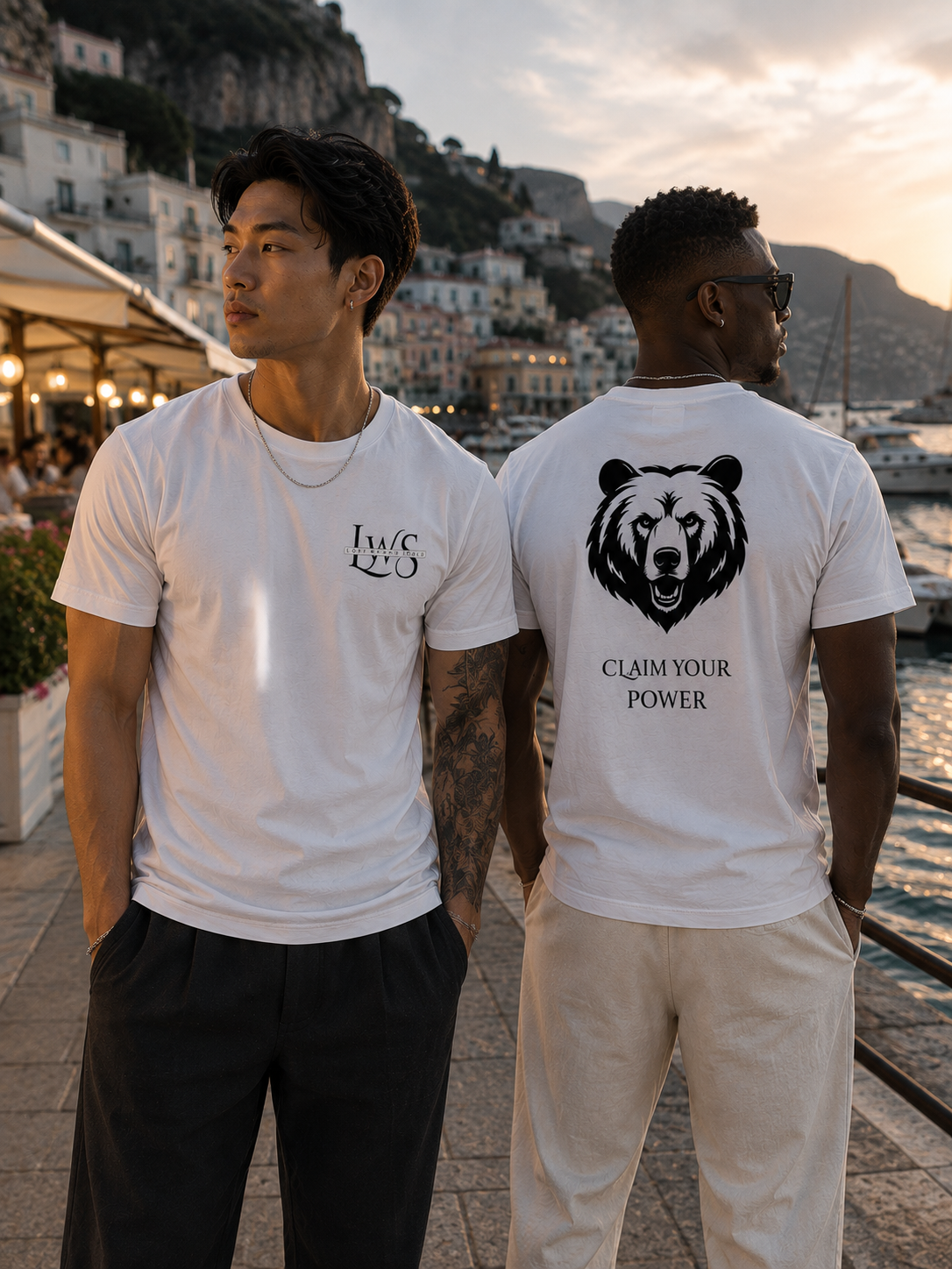LWS Men's Bear T-shirt