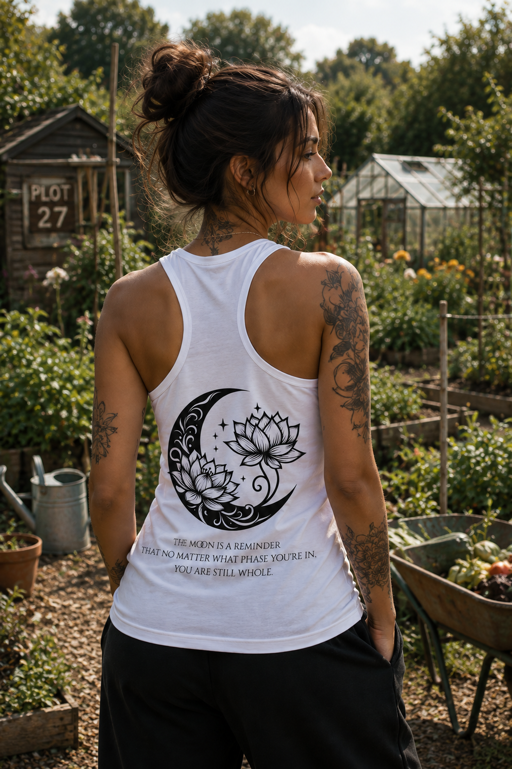LWS Women's Racerback Vest - Moon