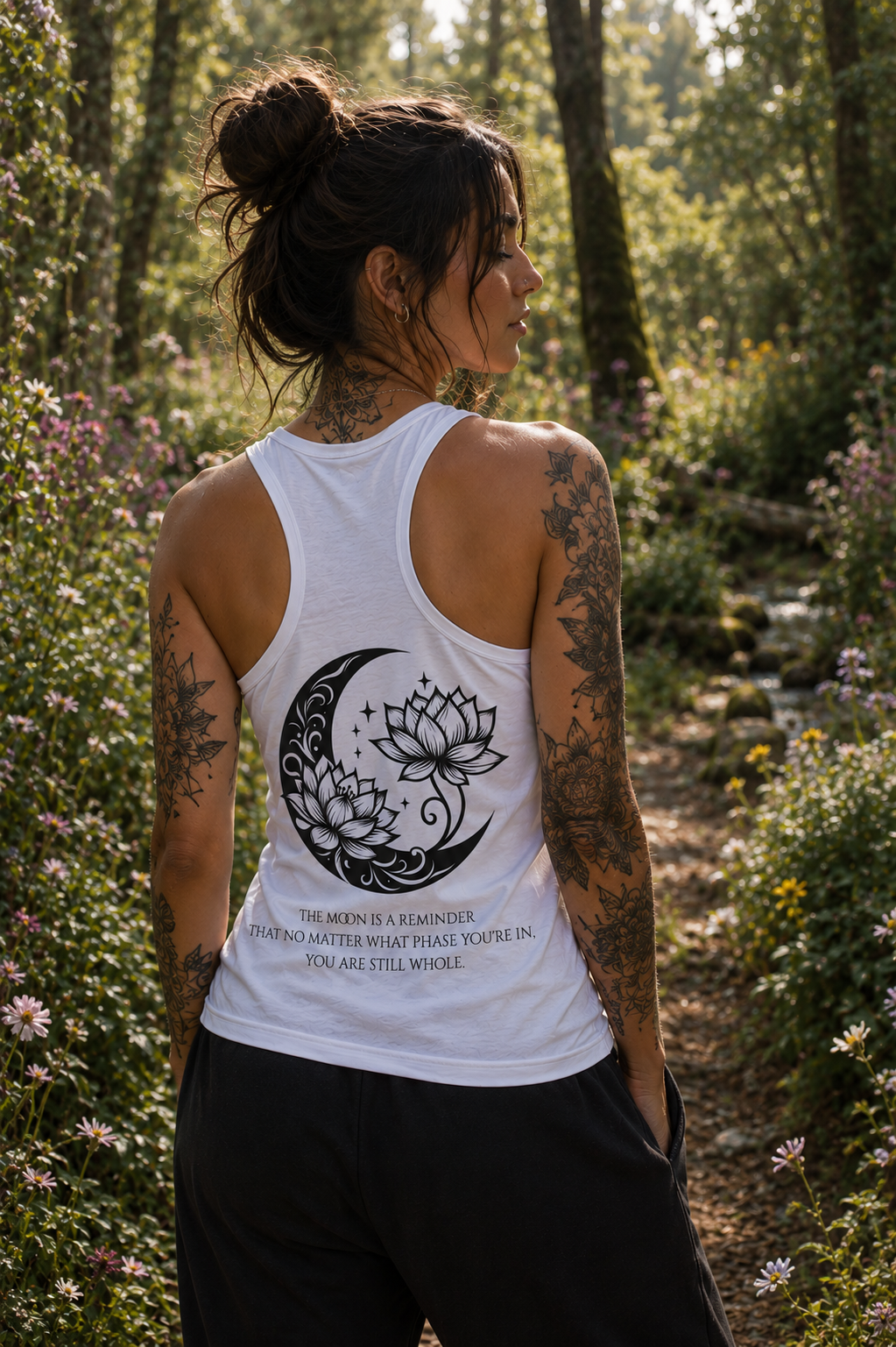 LWS Women's Racerback Vest - Moon