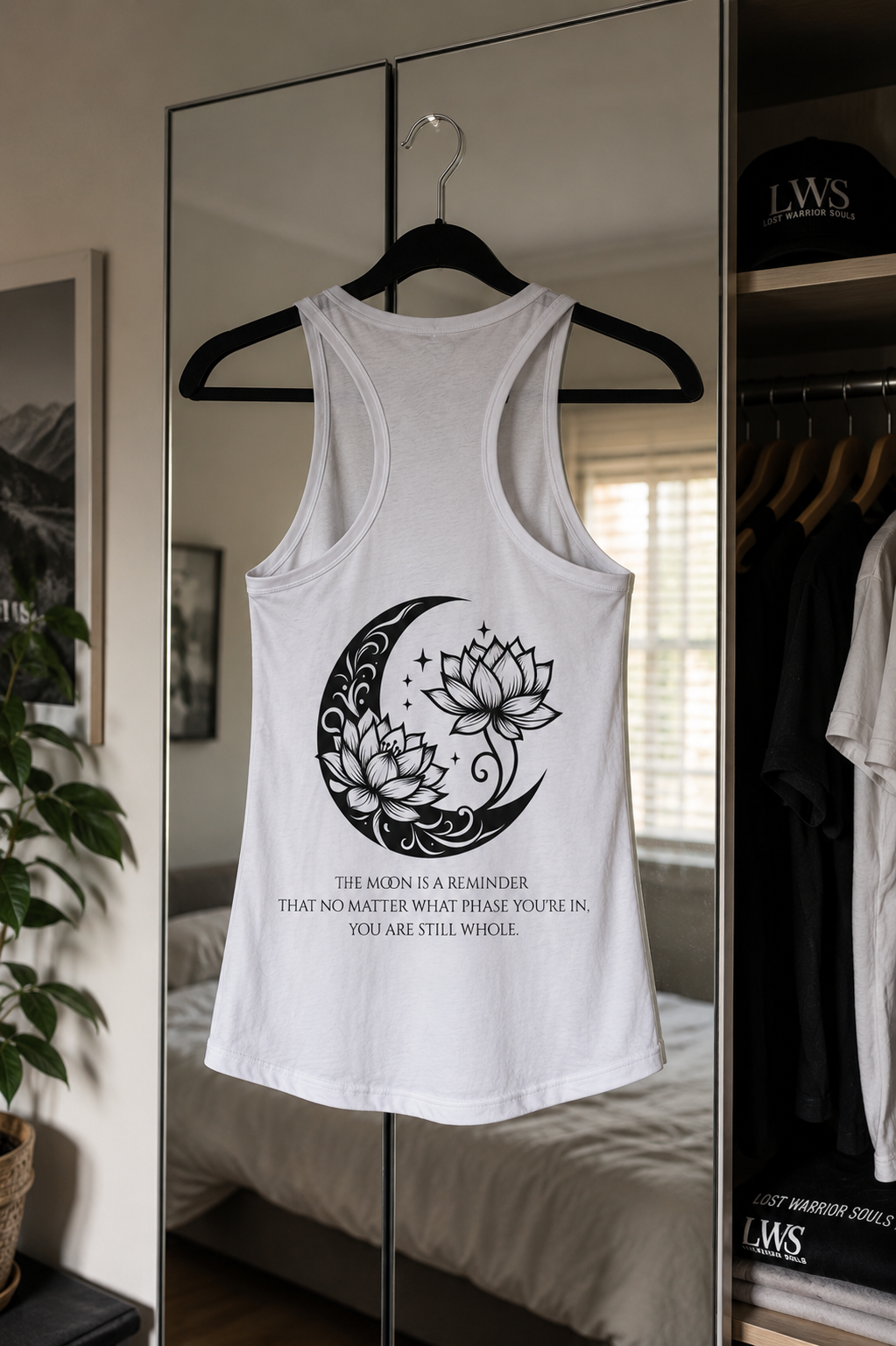 LWS Women's Racerback Vest - Moon
