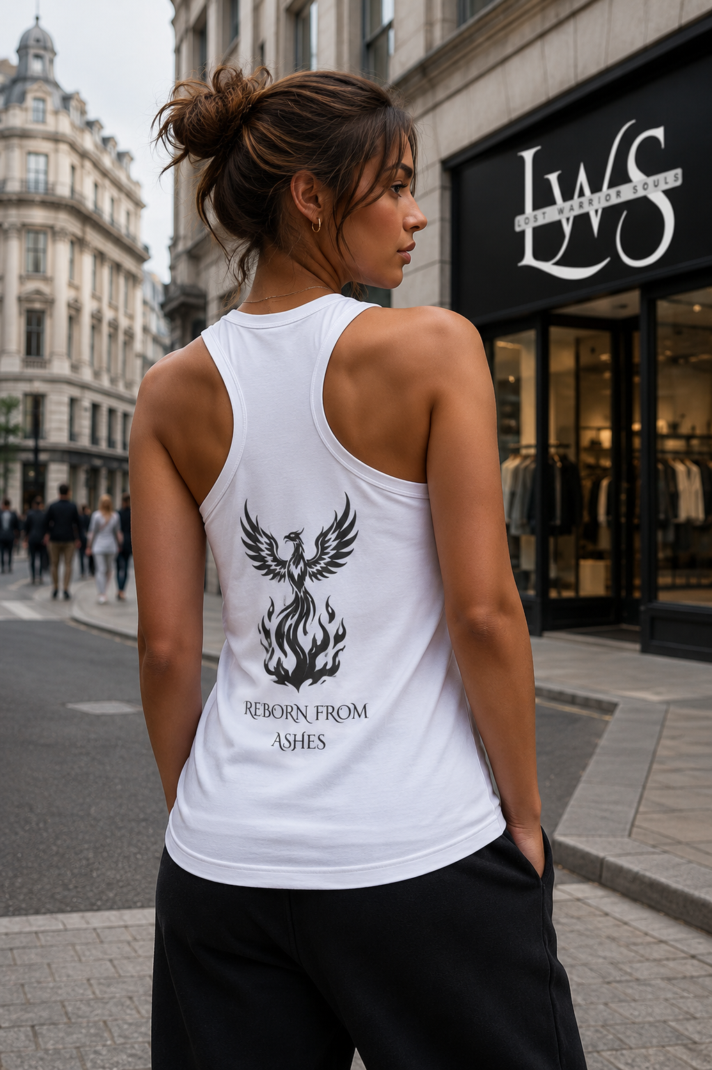 LWS Women's Racerback vest - Phoenix