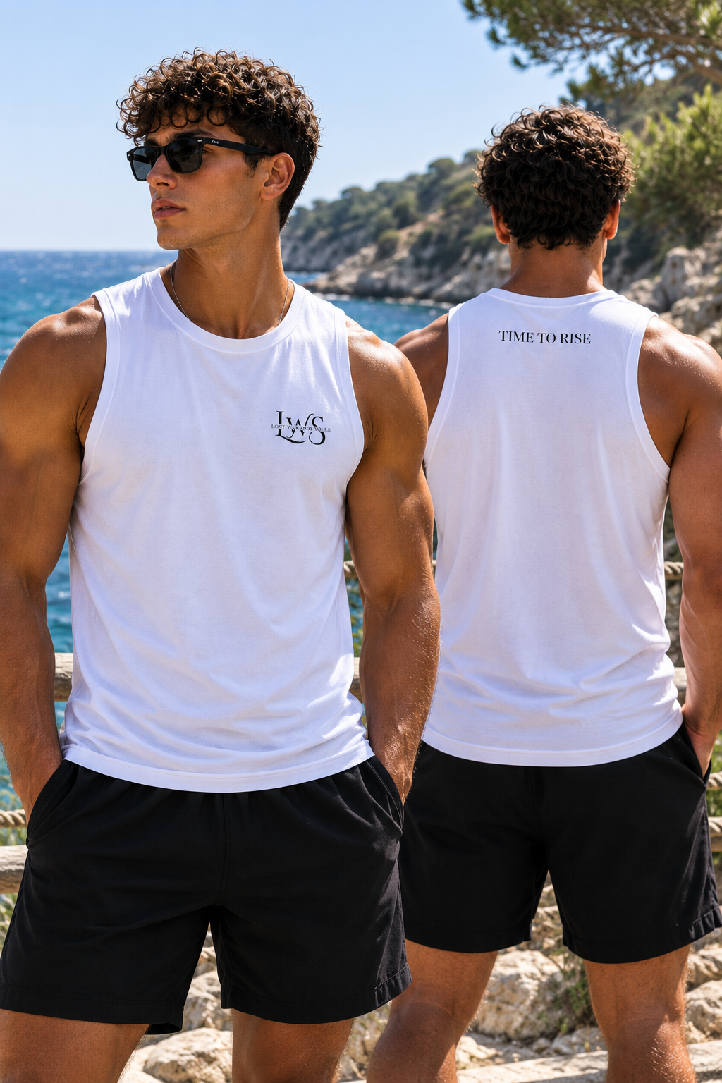 LWS Men's Performance Vest- Plain