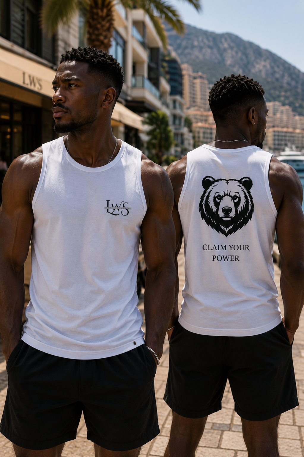 LWS Men's Performance Vest- Bear