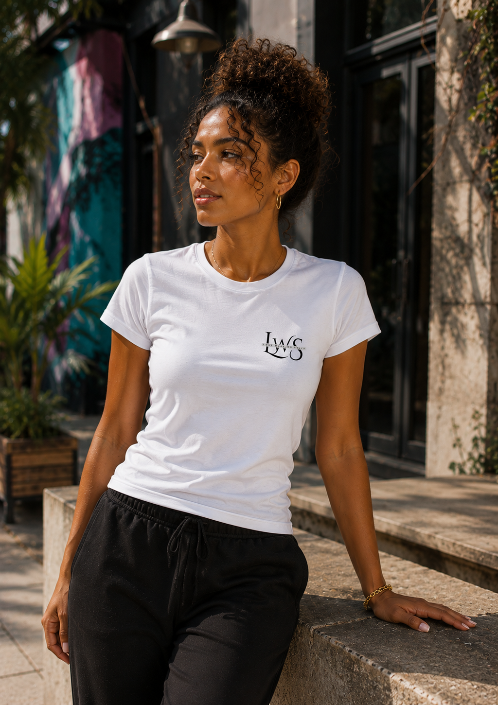 LWS Women's Plain T-shirt