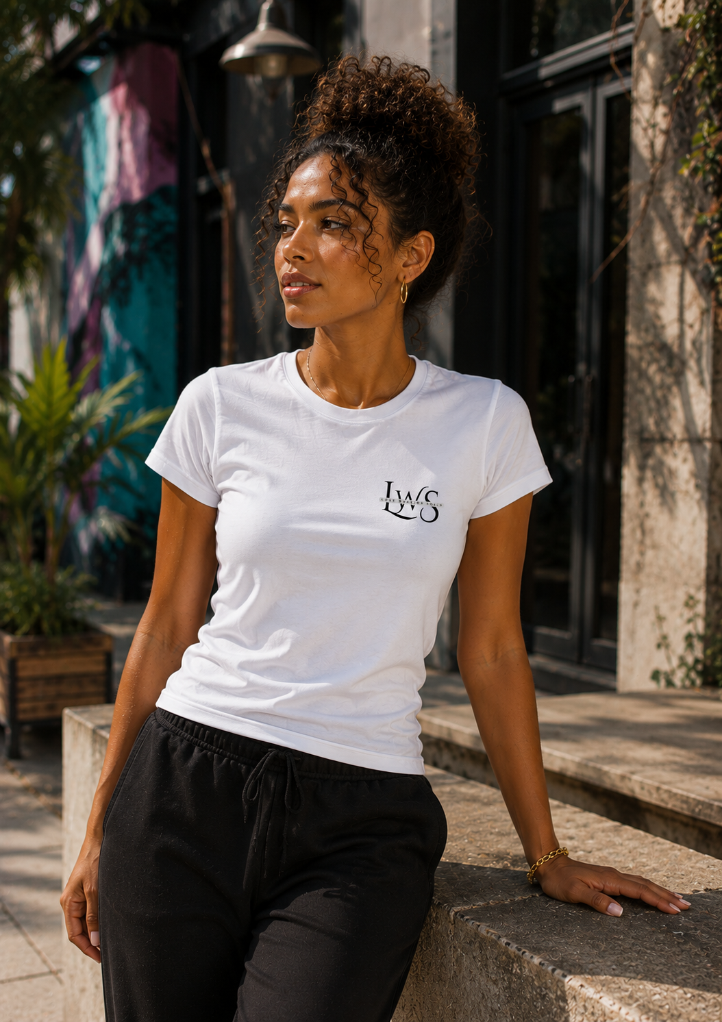 LWS Women's Plain T-shirt