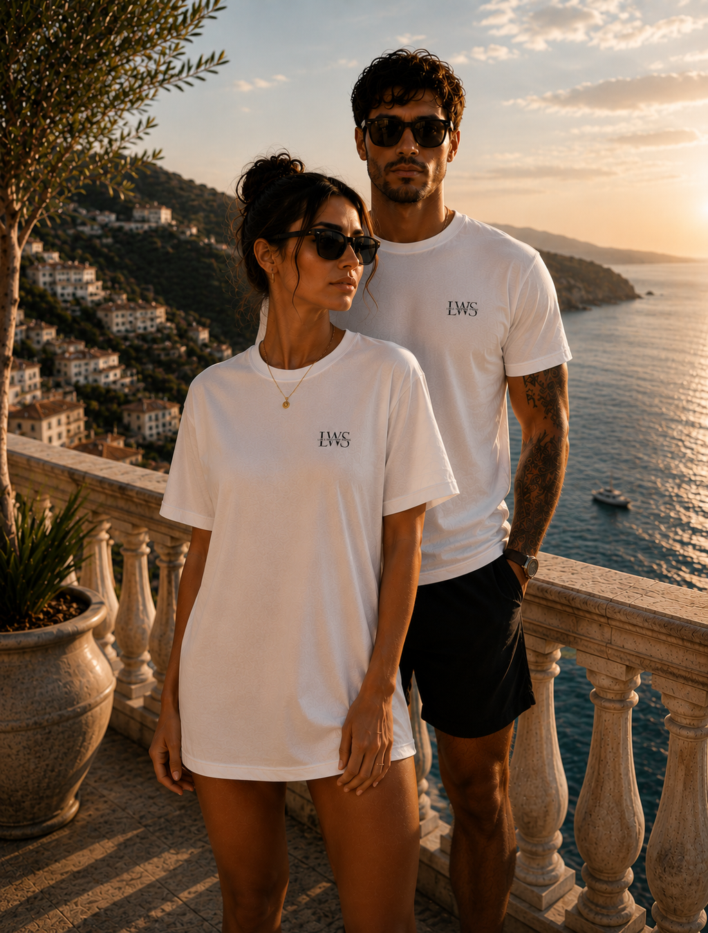 LWS Men's Plain T-shirt