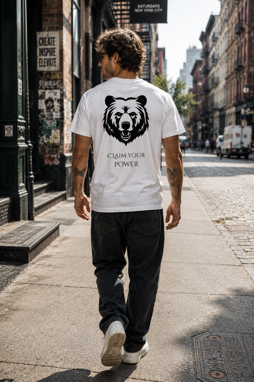 LWS Men's Bear T-shirt