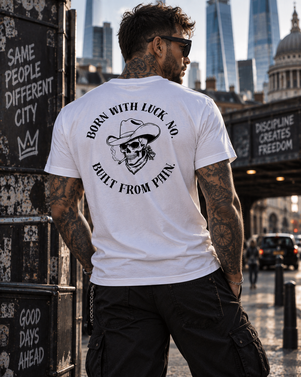 Unisex- Born vs Built T-shirt