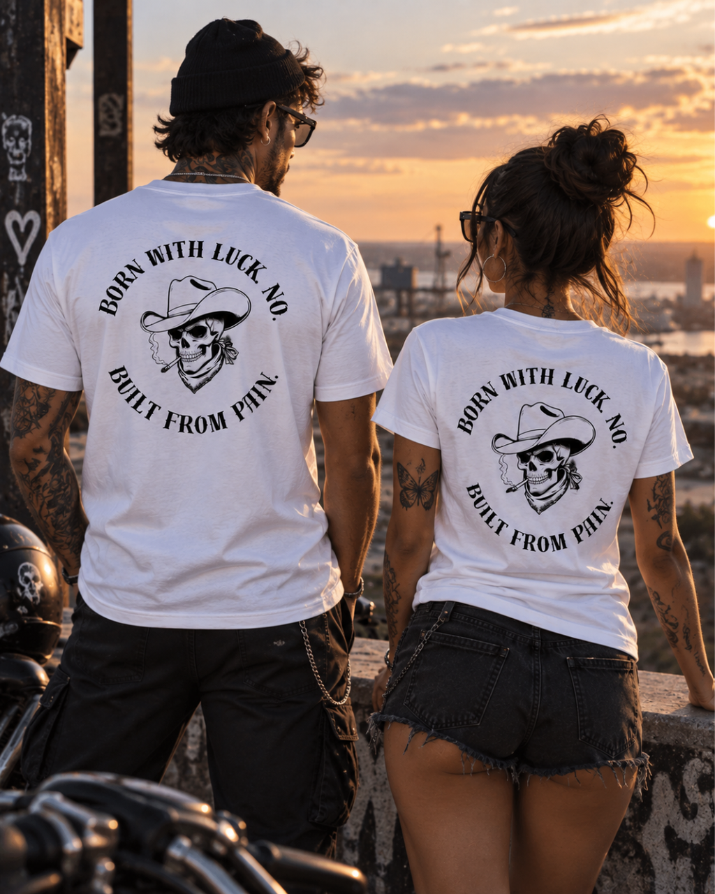 Unisex- Born vs Built T-shirt