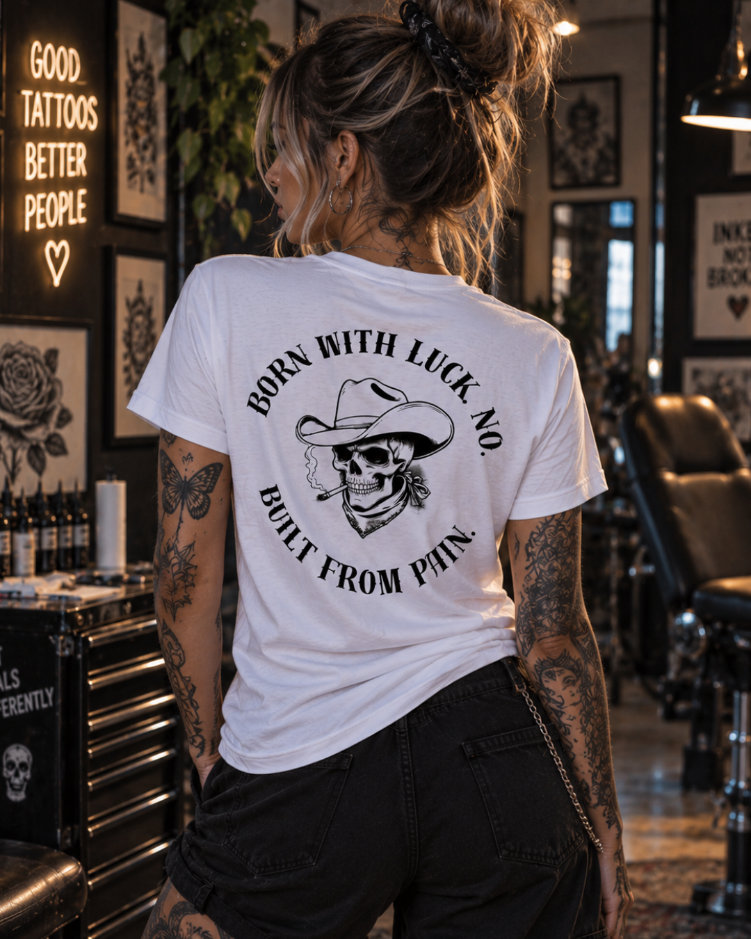 Unisex- Born vs Built T-shirt