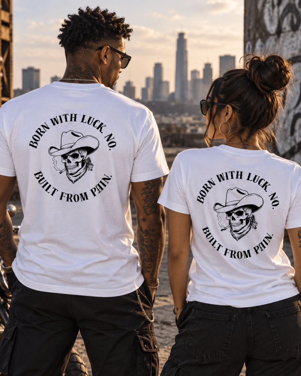 Unisex- Born vs Built T-shirt