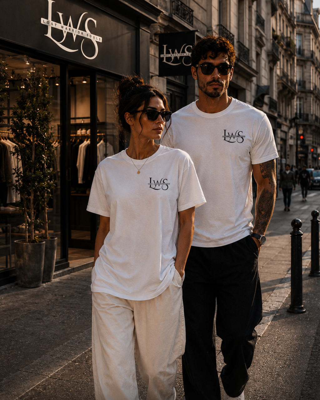LWS Men's Plain T-shirt