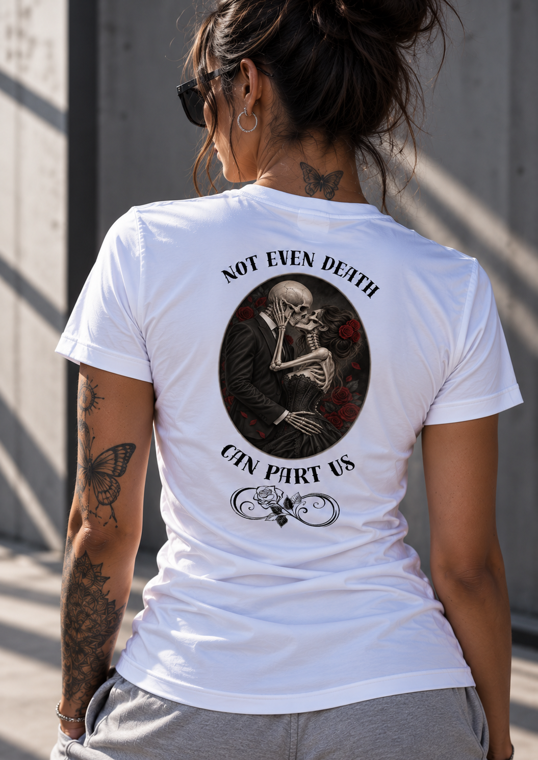 Unisex T-shirt "Not even death."