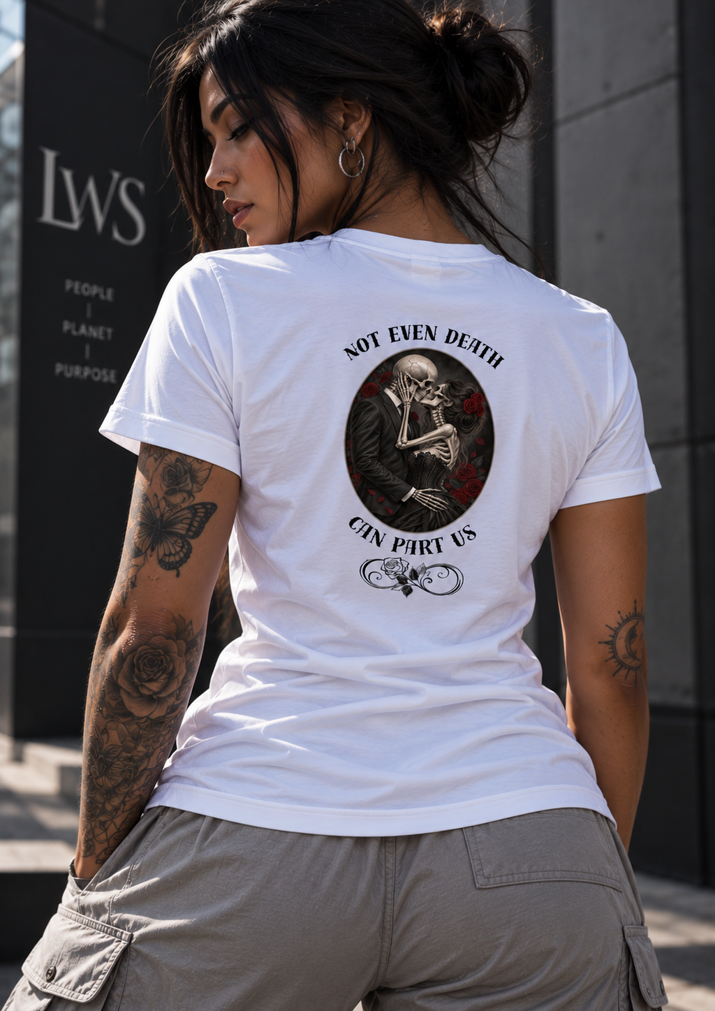Unisex T-shirt "Not even death."
