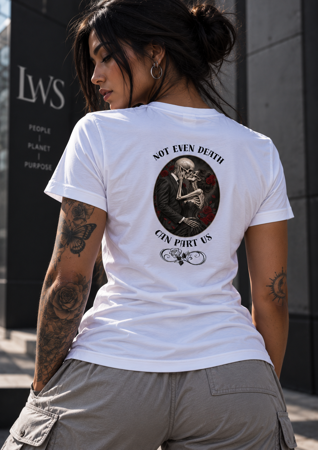 Unisex T-shirt "Not even death."