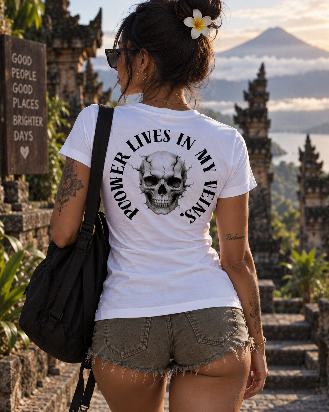 Unisex T-shirt "Power lives in my veins."