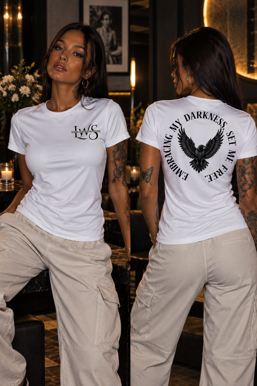 Unisex T-shirt "Embracing my darkness"