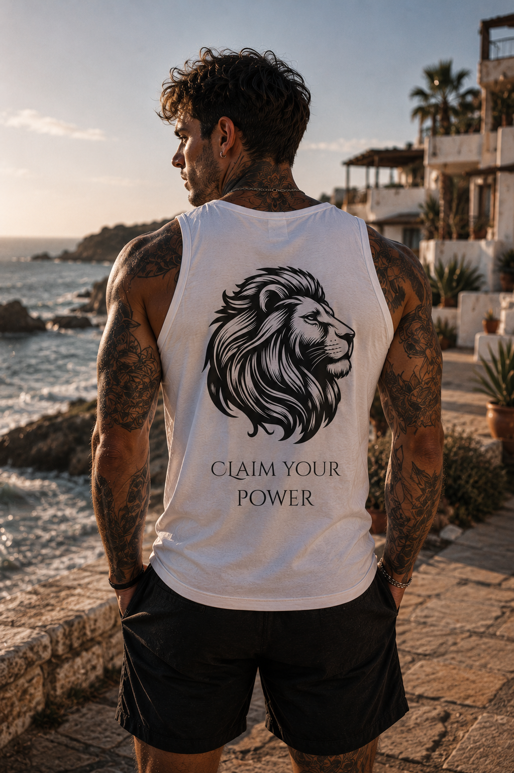 LWS Men's Performance Vest- Lion