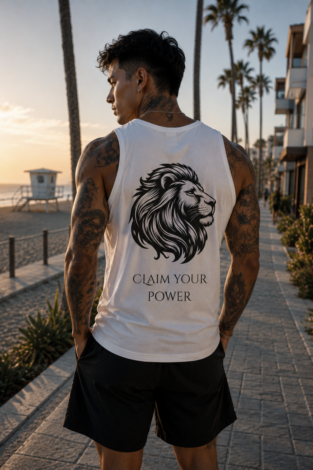 LWS Men's Performance Vest- Lion
