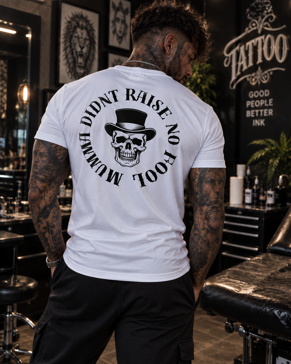 Unisex T-shirt "Mumma didn't raise no fool."