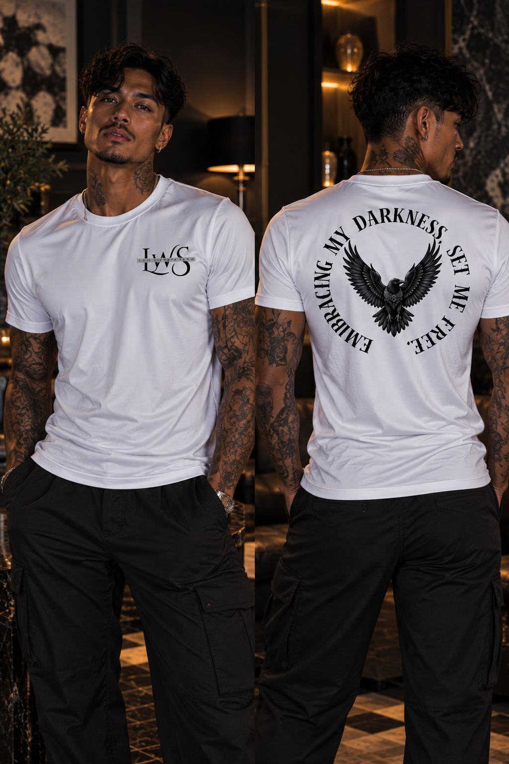 Unisex T-shirt "Embracing my darkness"
