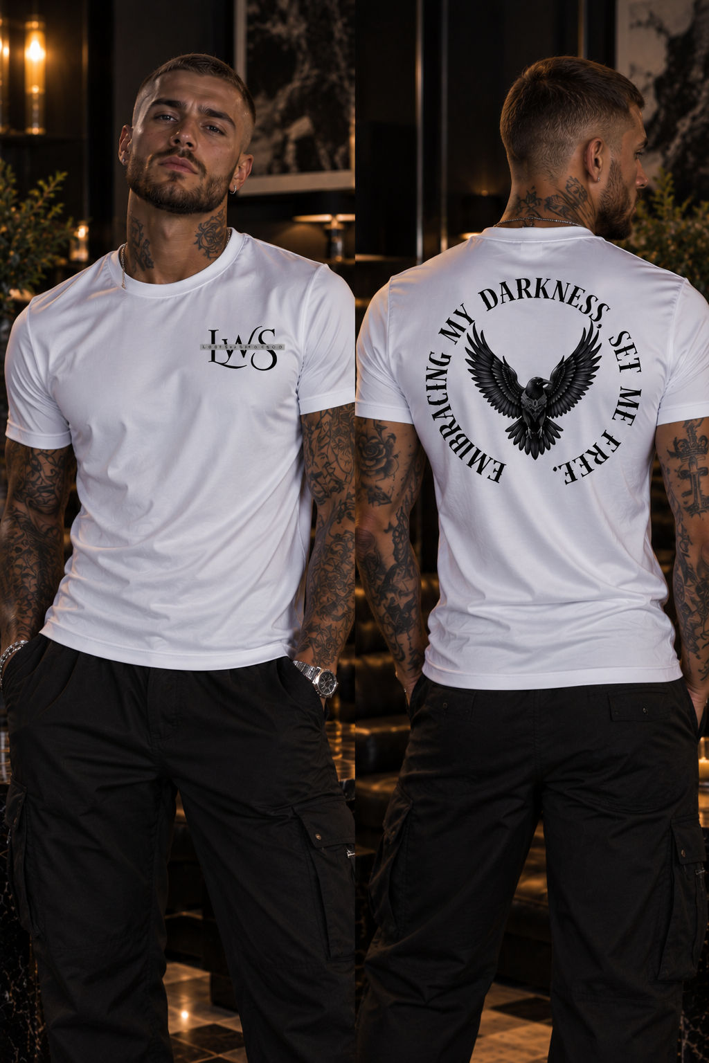 Unisex T-shirt "Embracing my darkness"