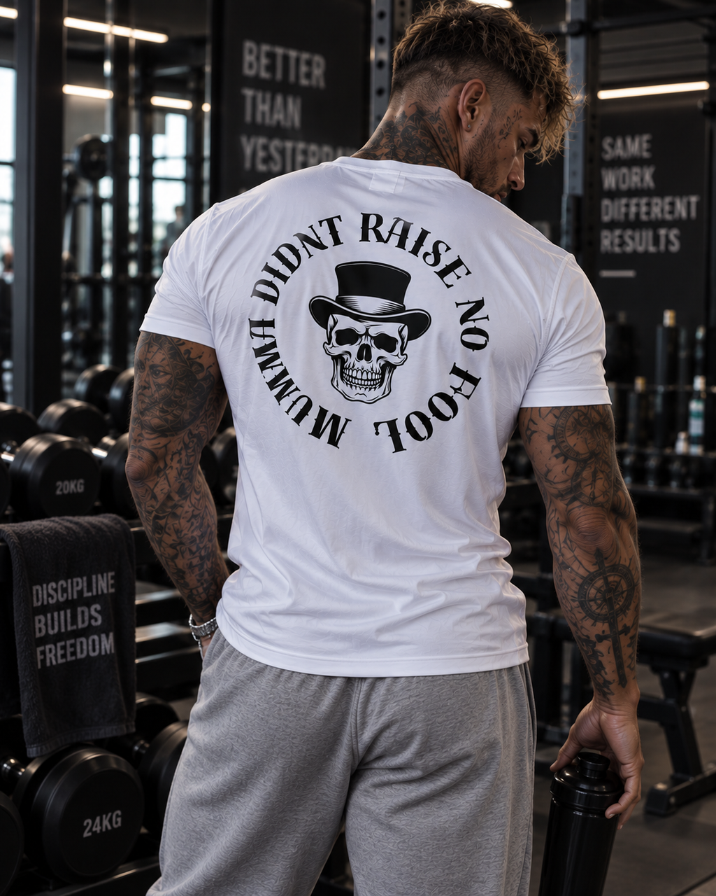 Unisex T-shirt "Mumma didn't raise no fool."