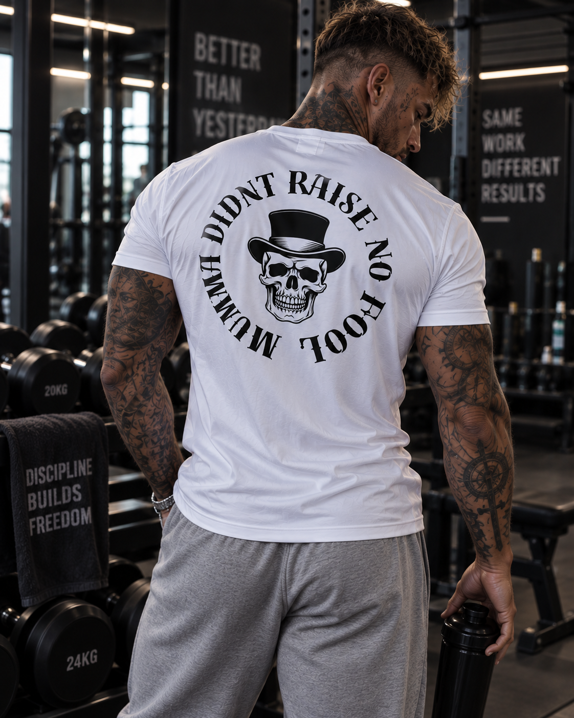 Unisex T-shirt "Mumma didn't raise no fool."