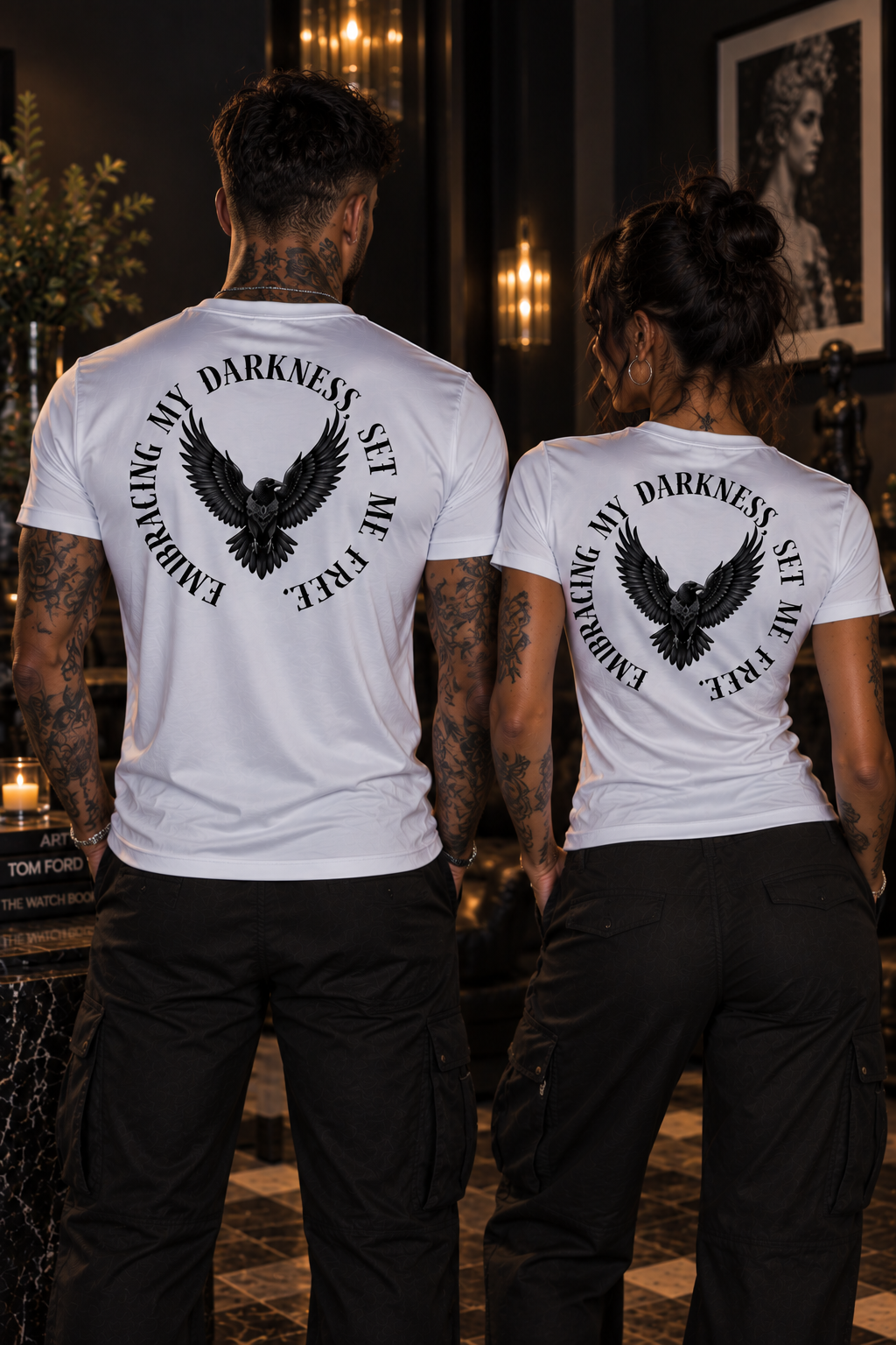 Unisex T-shirt "Embracing my darkness"