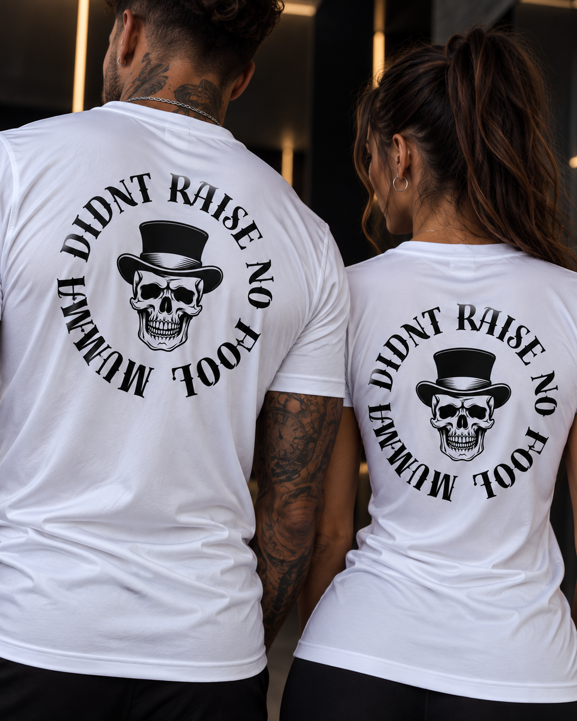 Unisex T-shirt "Mumma didn't raise no fool."