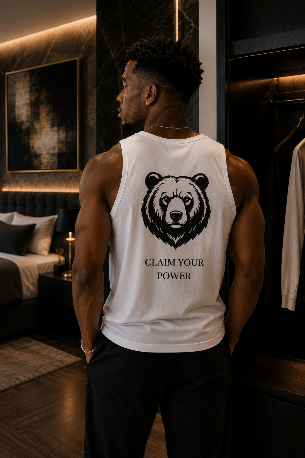 LWS Men's Performance Vest- Bear