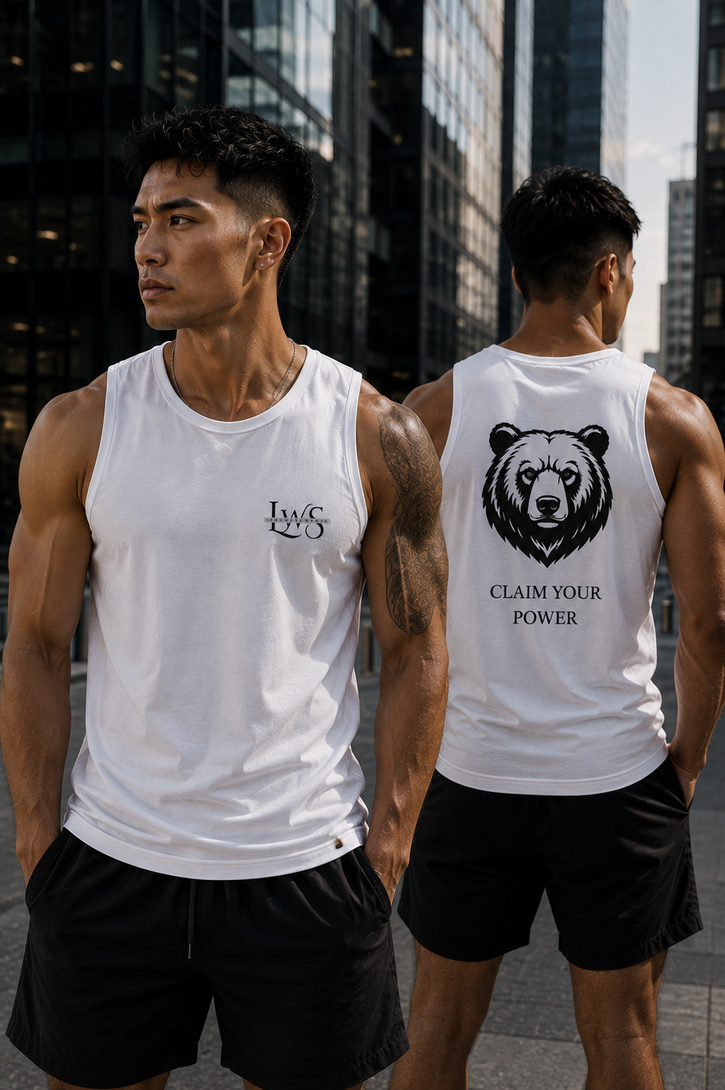 LWS Men's Performance Vest- Bear