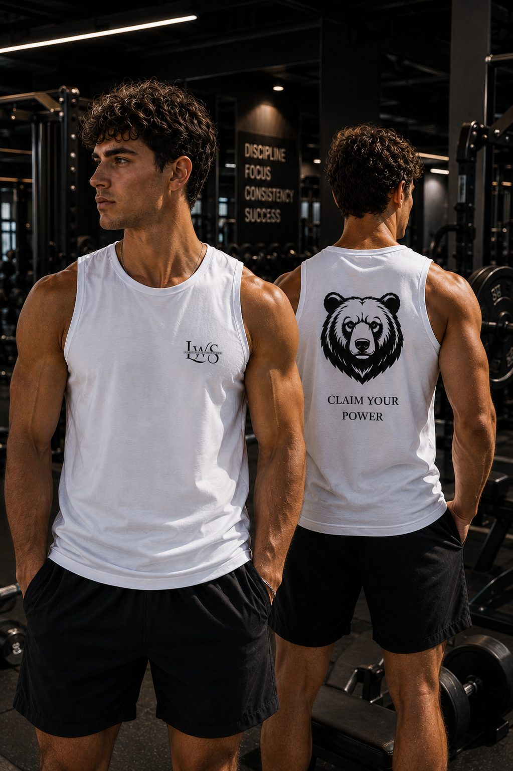 LWS Men's Performance Vest- Bear
