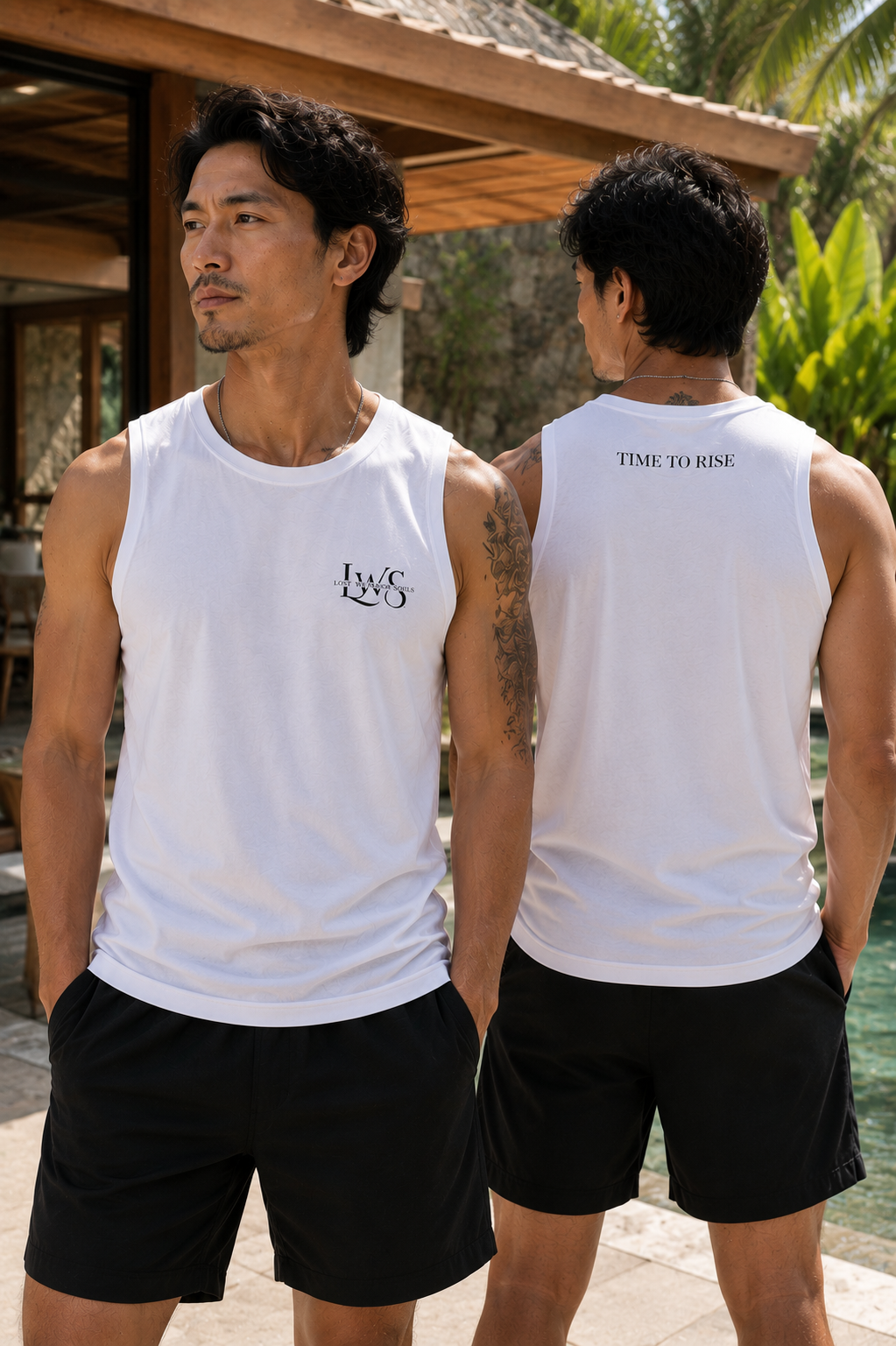 LWS Men's Performance Vest- Plain