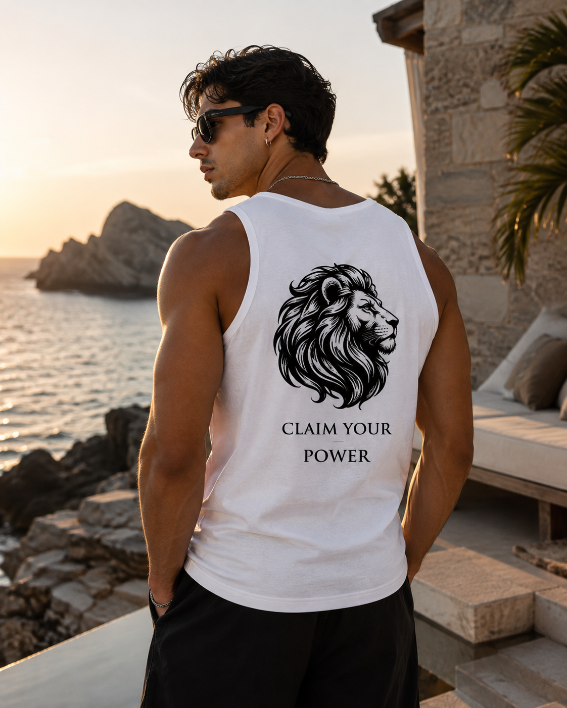 LWS Men's Performance Vest- Lion