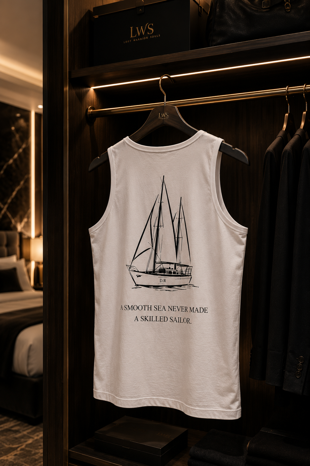 LWS Men's Performance Vest- Sailor