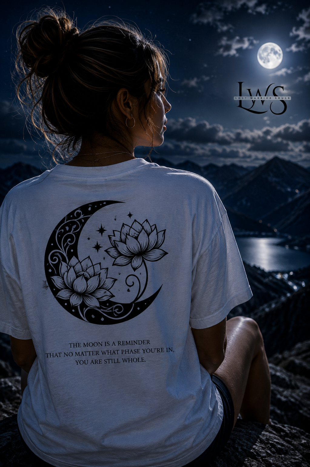 LWS Womens Moon T-shirt