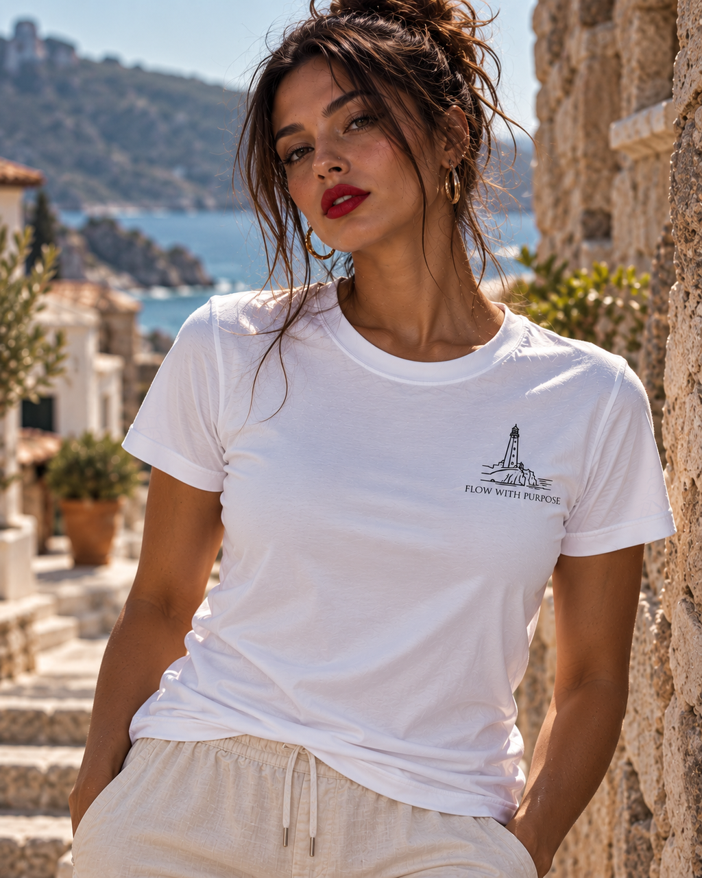 Unisex "Flow with Purpose" T-Shirt