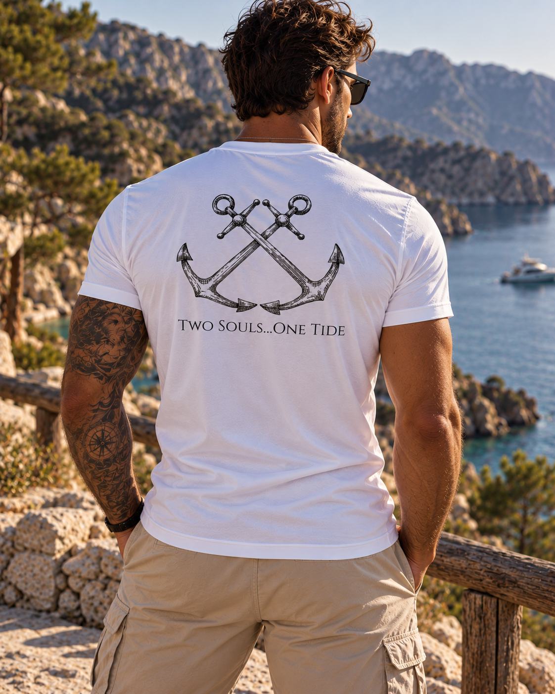 Unisex T-shirt Two souls...One tide