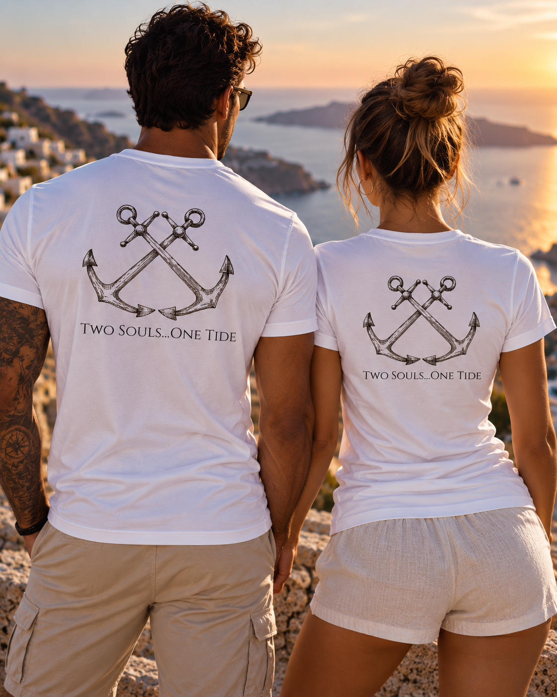 Unisex T-shirt Two souls...One tide
