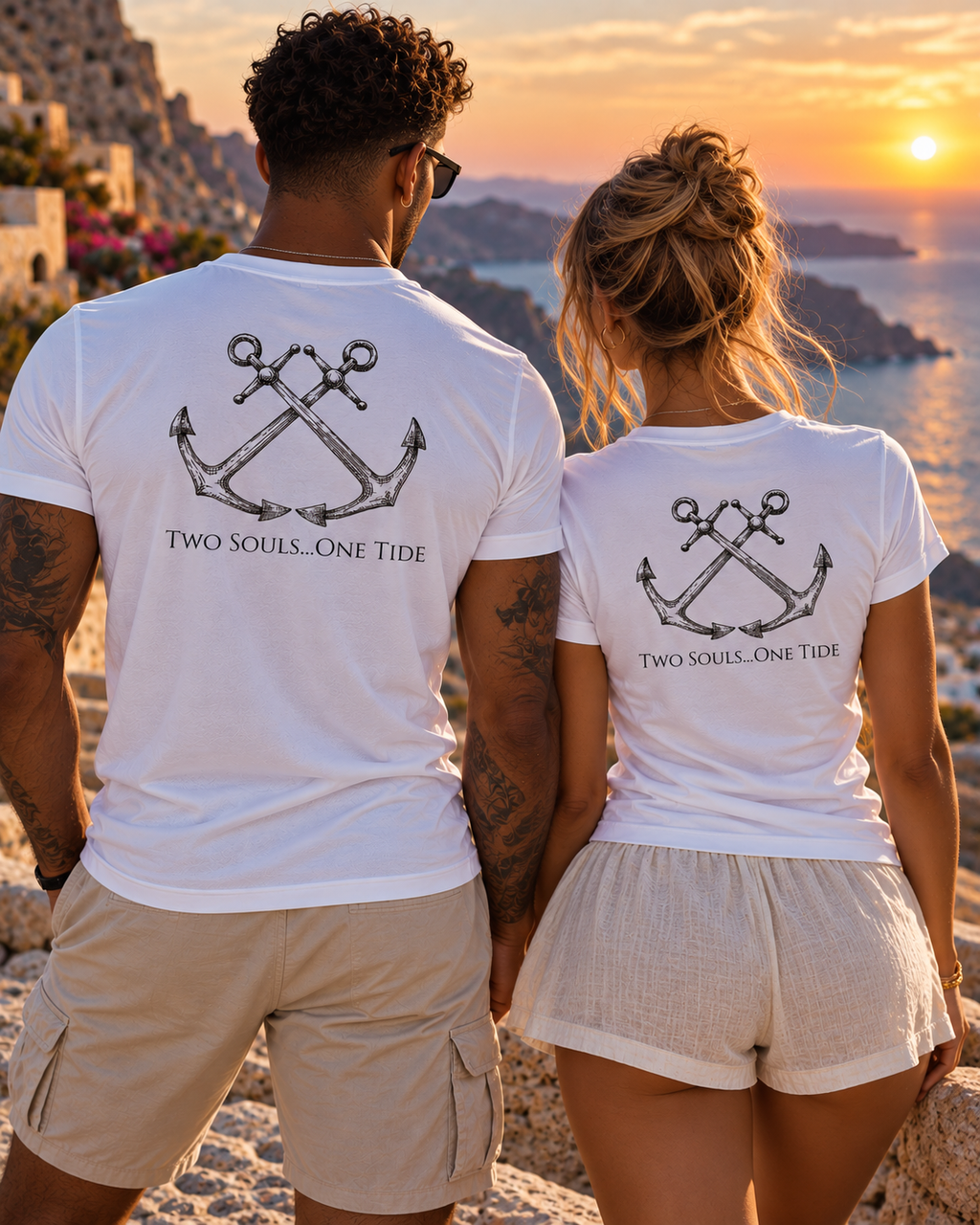Unisex T-shirt Two souls...One tide