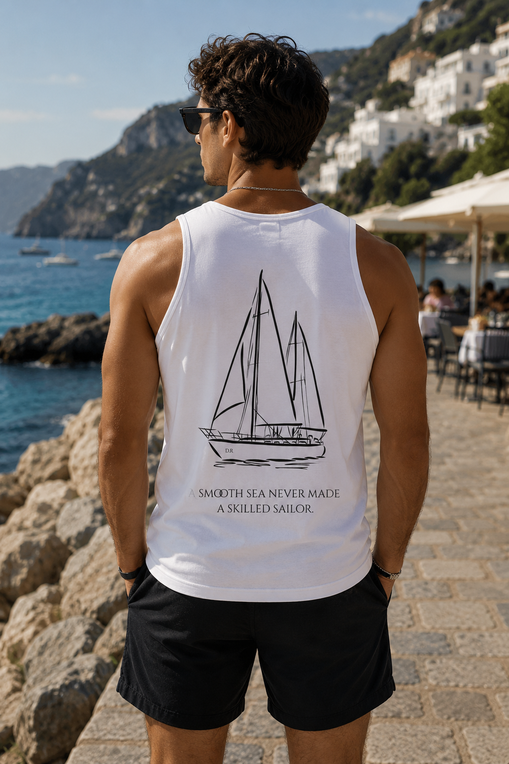 LWS Men's Performance Vest- Sailor
